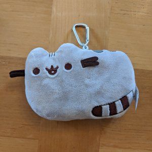 Pusheen plush ID badge holder